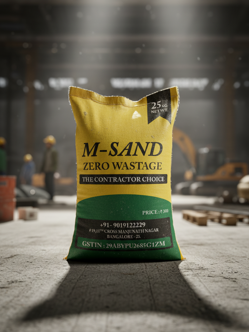 Durable M-Sand Bag Packaging